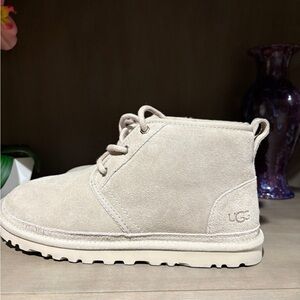 UGG Kids Light Tan Suede Boots